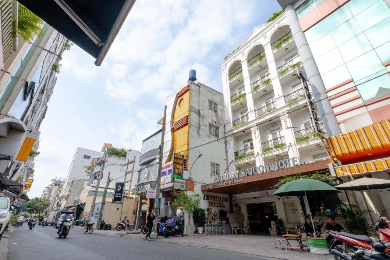 Airport Saigon Hotel - Gan Am Thuc Dem Cho Pham Van Hai Ho Chi Minh-stad Buitenkant foto