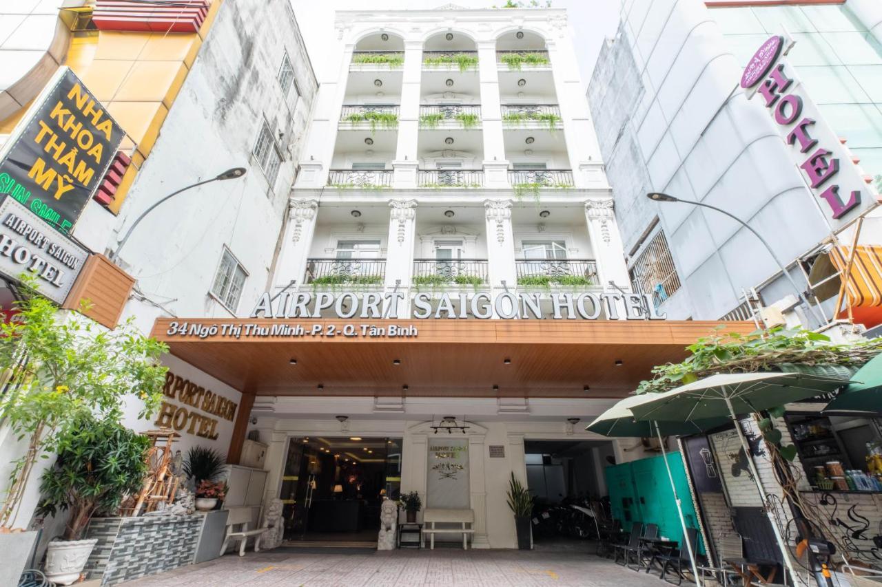 Airport Saigon Hotel - Gan Am Thuc Dem Cho Pham Van Hai Ho Chi Minh-stad Buitenkant foto