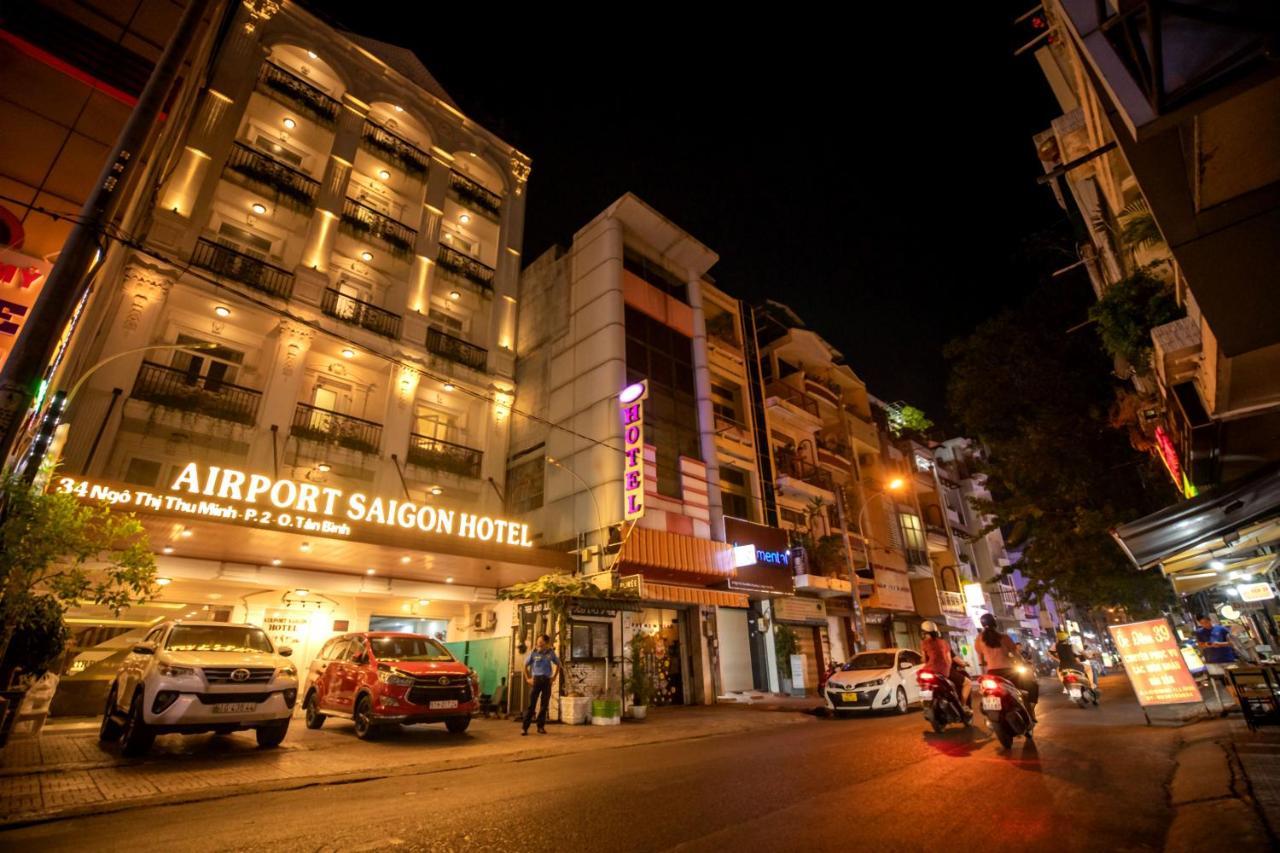 Airport Saigon Hotel - Gan Am Thuc Dem Cho Pham Van Hai Ho Chi Minh-stad Buitenkant foto