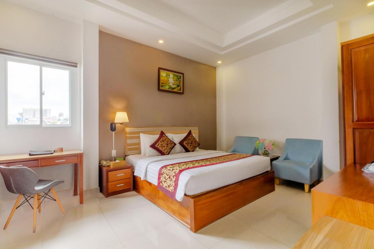 Airport Saigon Hotel - Gan Am Thuc Dem Cho Pham Van Hai Ho Chi Minh-stad Buitenkant foto