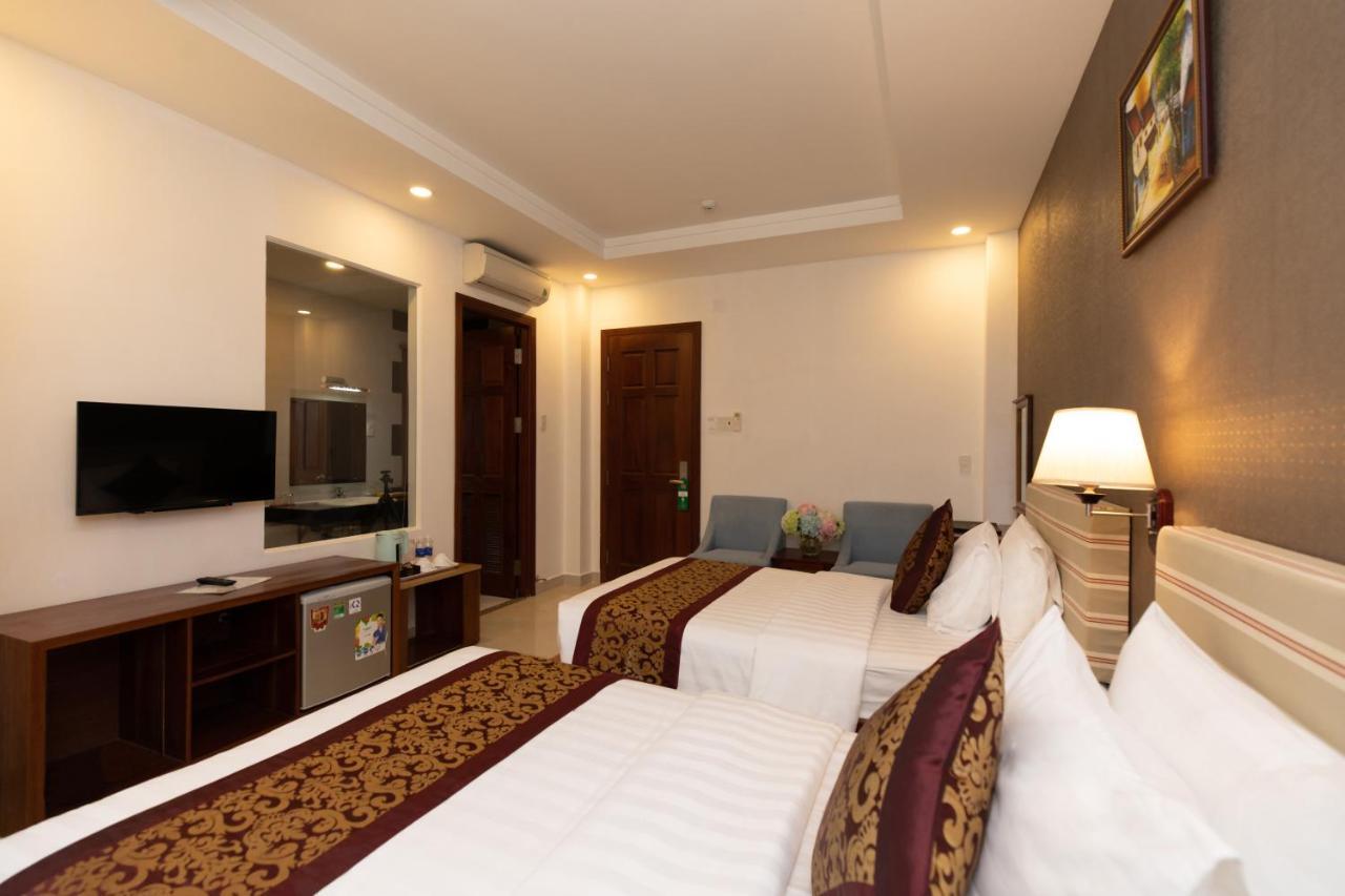 Airport Saigon Hotel - Gan Am Thuc Dem Cho Pham Van Hai Ho Chi Minh-stad Buitenkant foto