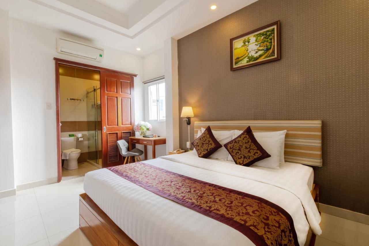 Airport Saigon Hotel - Gan Am Thuc Dem Cho Pham Van Hai Ho Chi Minh-stad Buitenkant foto