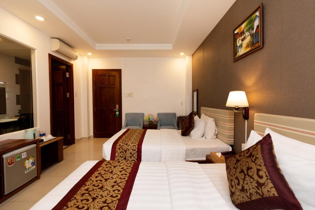 Airport Saigon Hotel - Gan Am Thuc Dem Cho Pham Van Hai Ho Chi Minh-stad Buitenkant foto