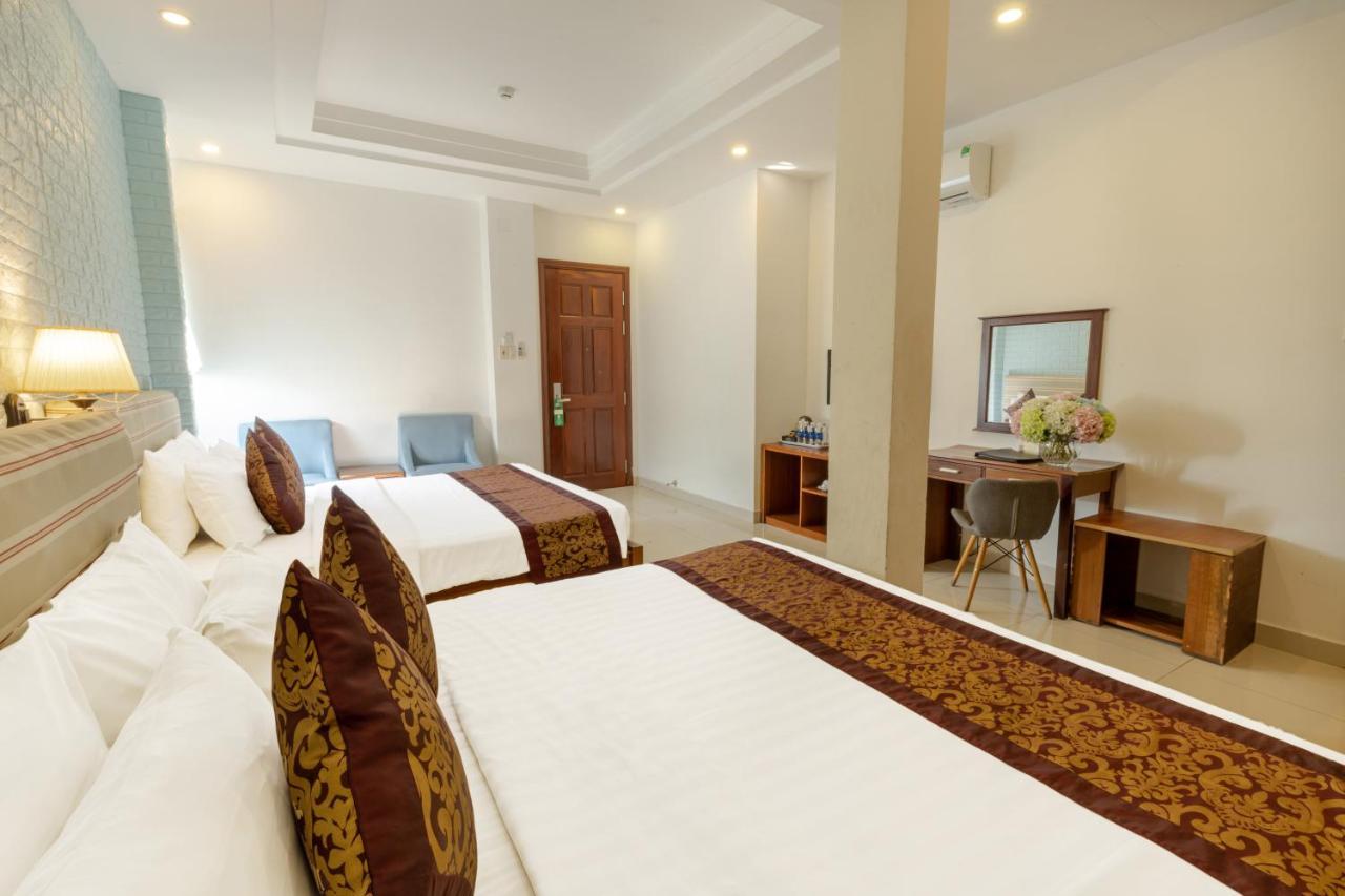 Airport Saigon Hotel - Gan Am Thuc Dem Cho Pham Van Hai Ho Chi Minh-stad Buitenkant foto