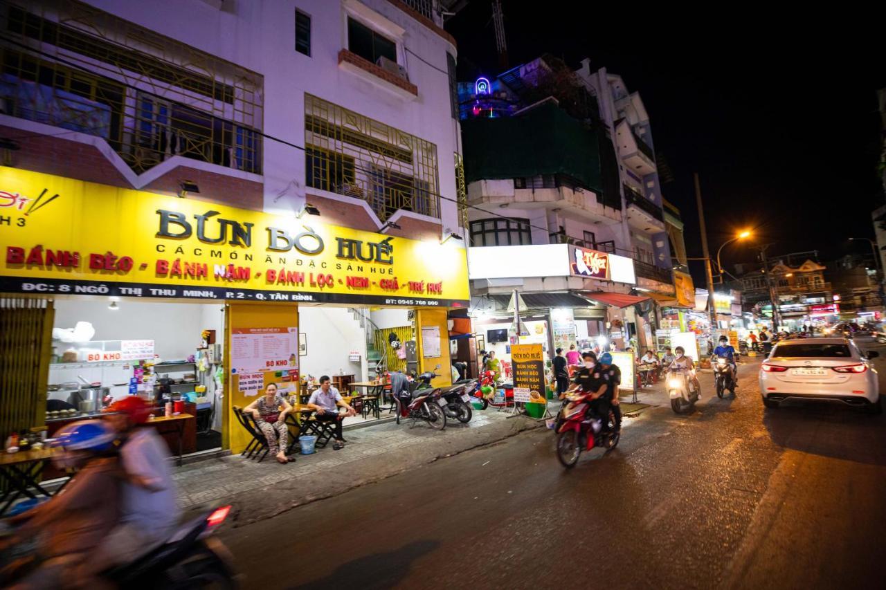 Airport Saigon Hotel - Gan Am Thuc Dem Cho Pham Van Hai Ho Chi Minh-stad Buitenkant foto