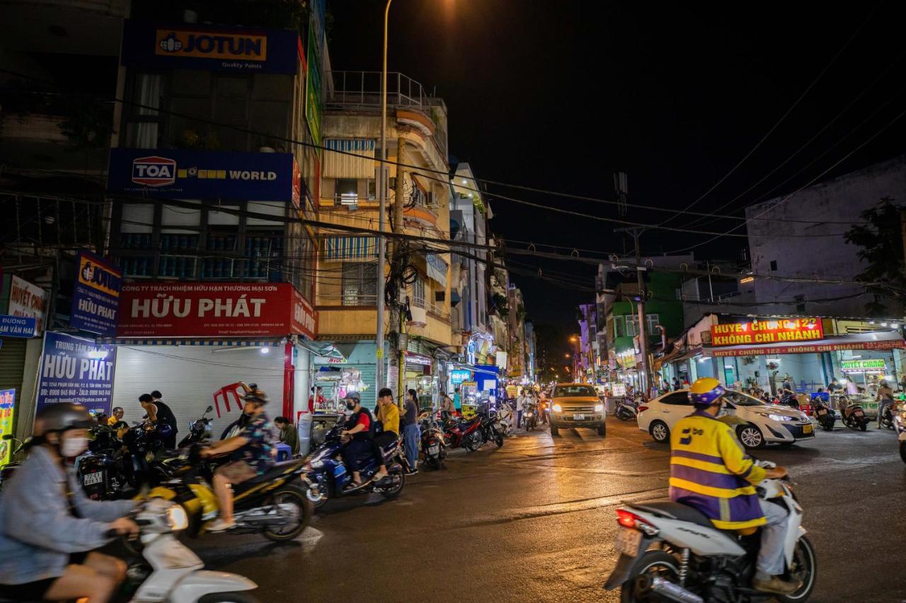 Airport Saigon Hotel - Gan Am Thuc Dem Cho Pham Van Hai Ho Chi Minh-stad Buitenkant foto